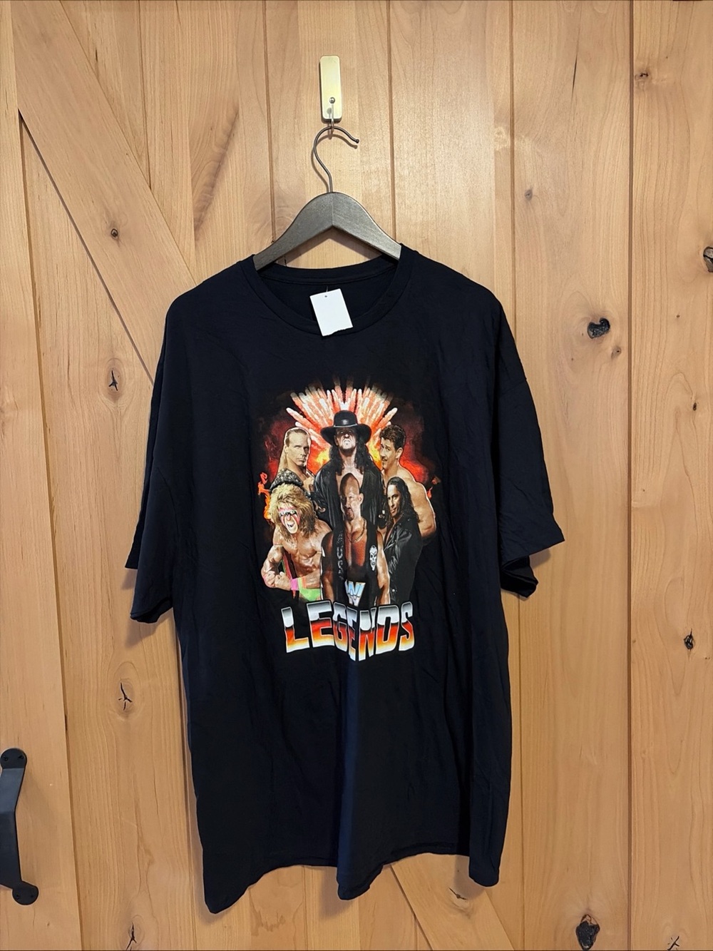 WWE Wrestling Legends Black T Shirt Unisex XXL NWT Stone Cold Undertaker
